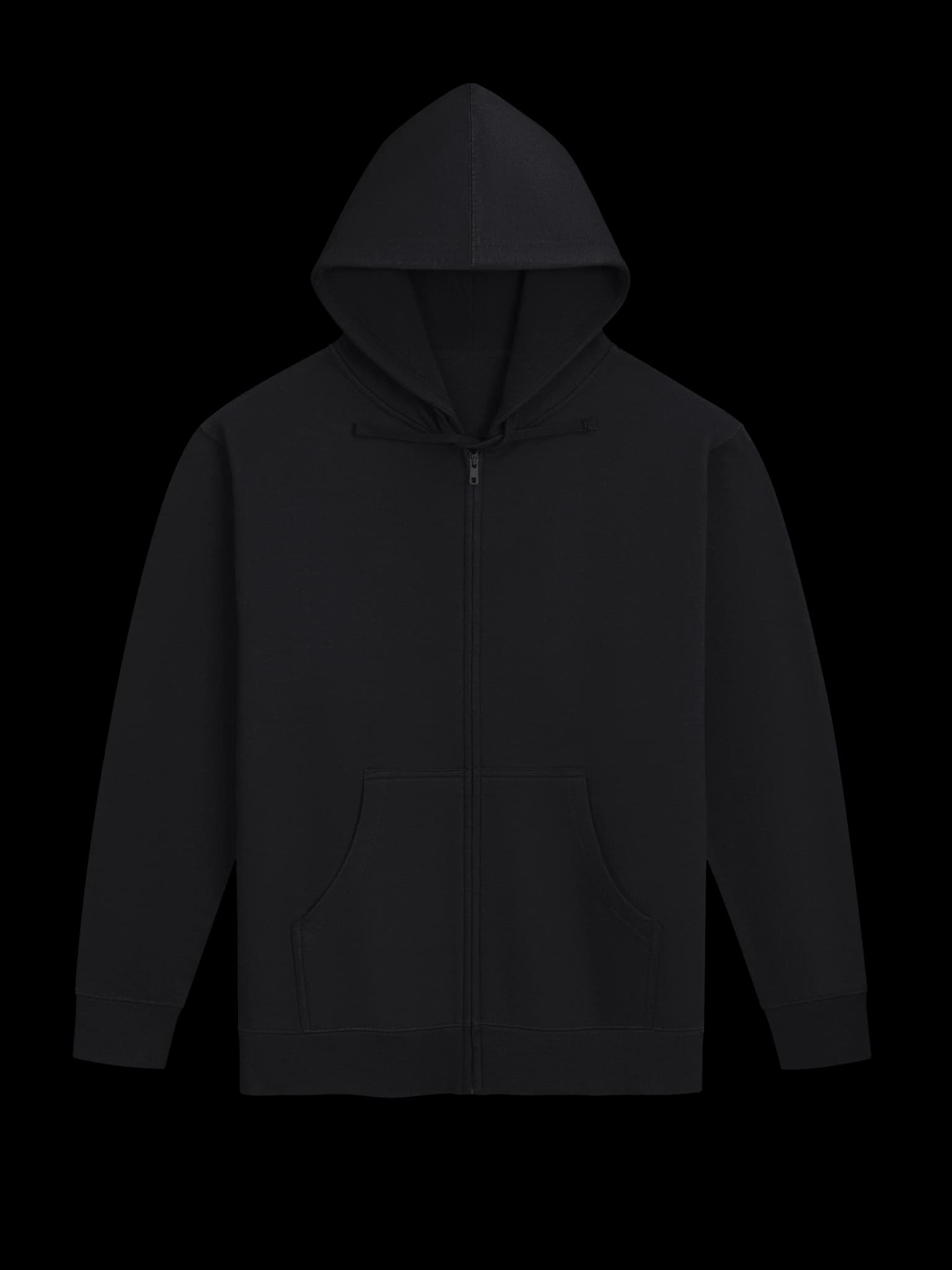 Chroma Cityscape Cyberpunk Zip-Up Hoodie