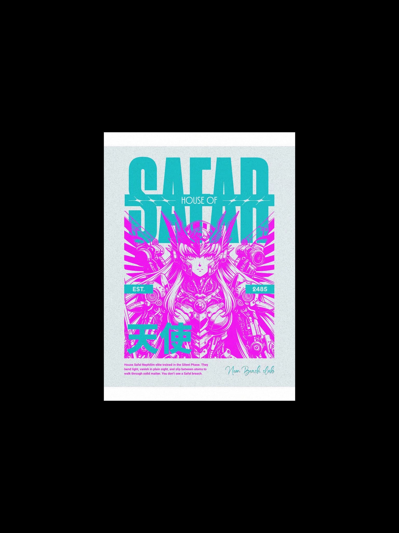 Vibrant Nephilim Poster Print