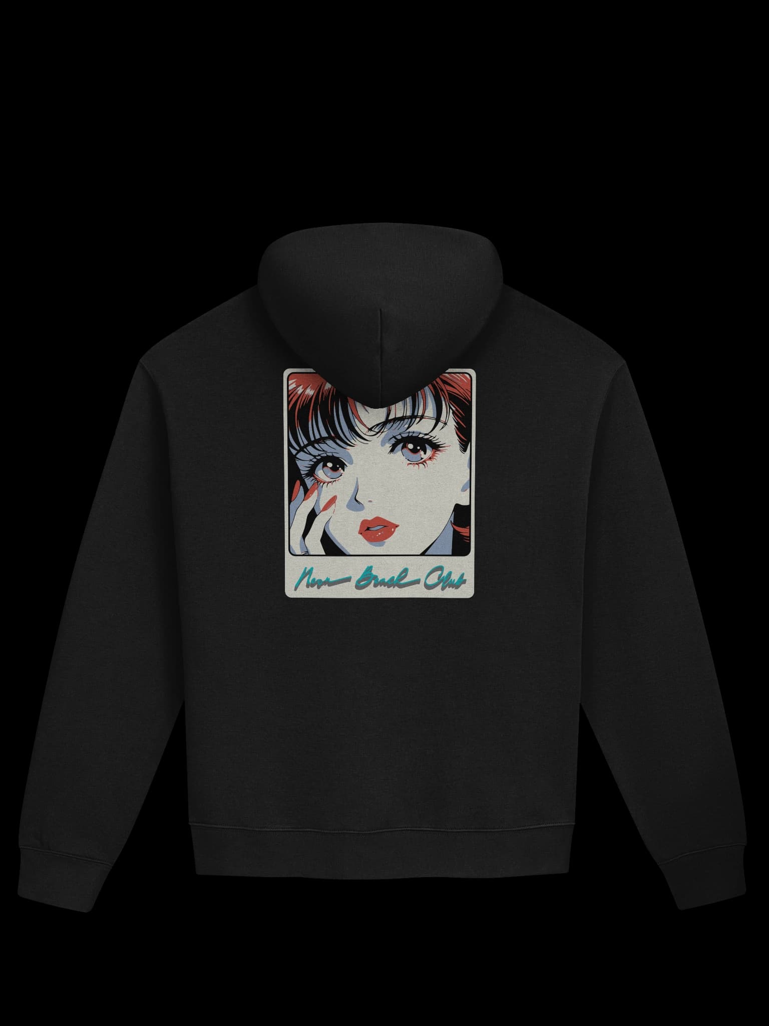 Crystalline Oversized Hoodie