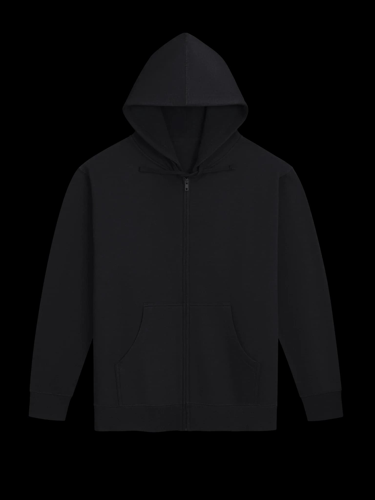Chroma Cityscape Cyberpunk Zip-Up Hoodie