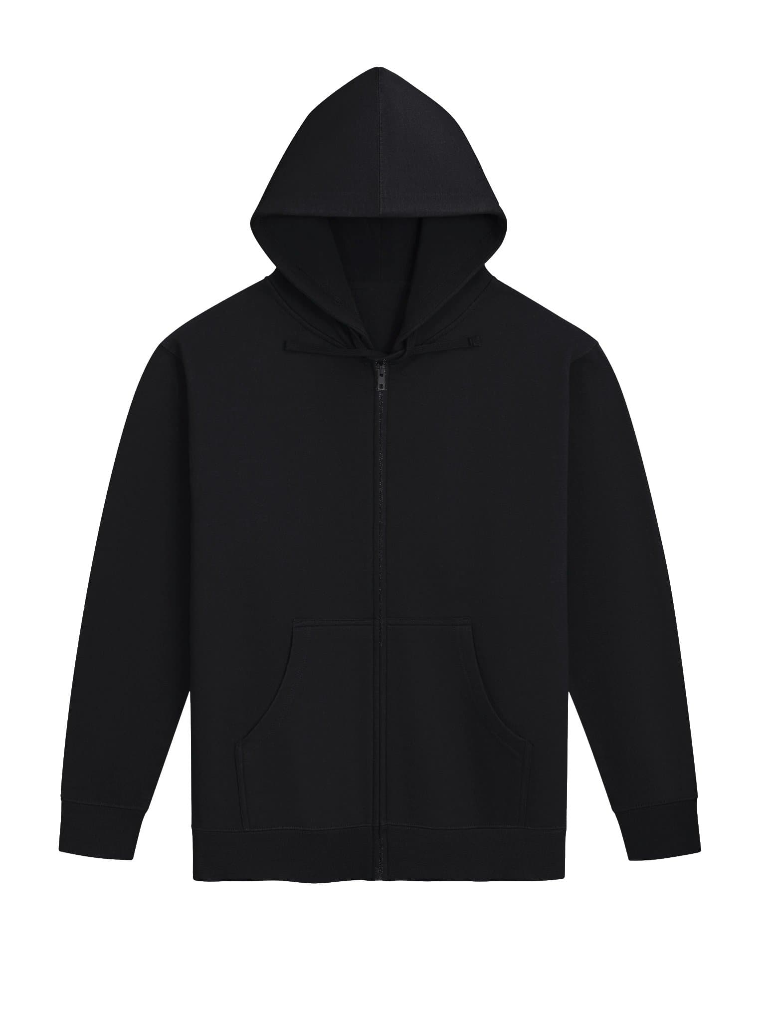 Chroma Cityscape Cyberpunk Zip-Up Hoodie