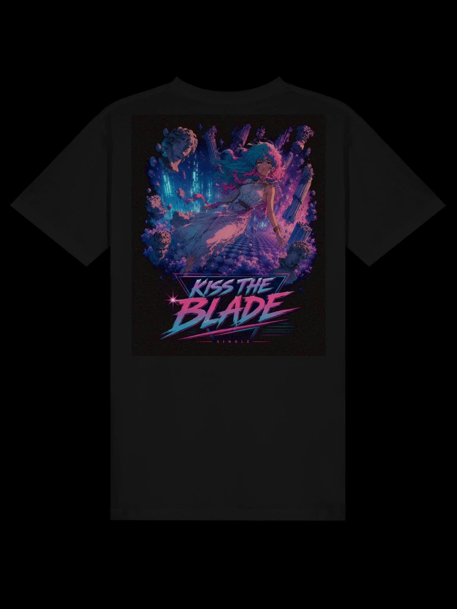 Kiss The Blade | Neon Beach Club Music Video Tee