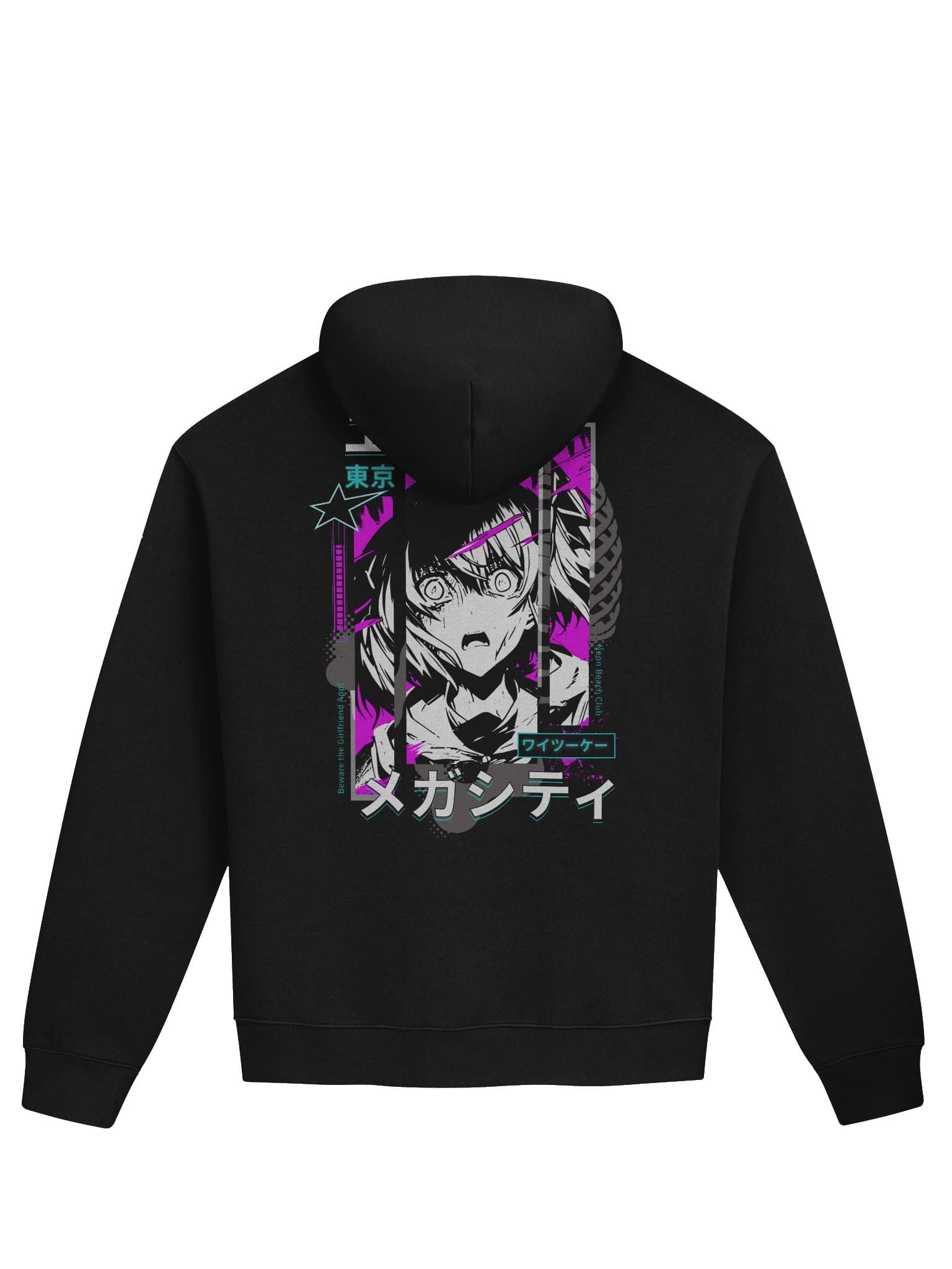 Girlfriend App Warning Oversized Hoodie